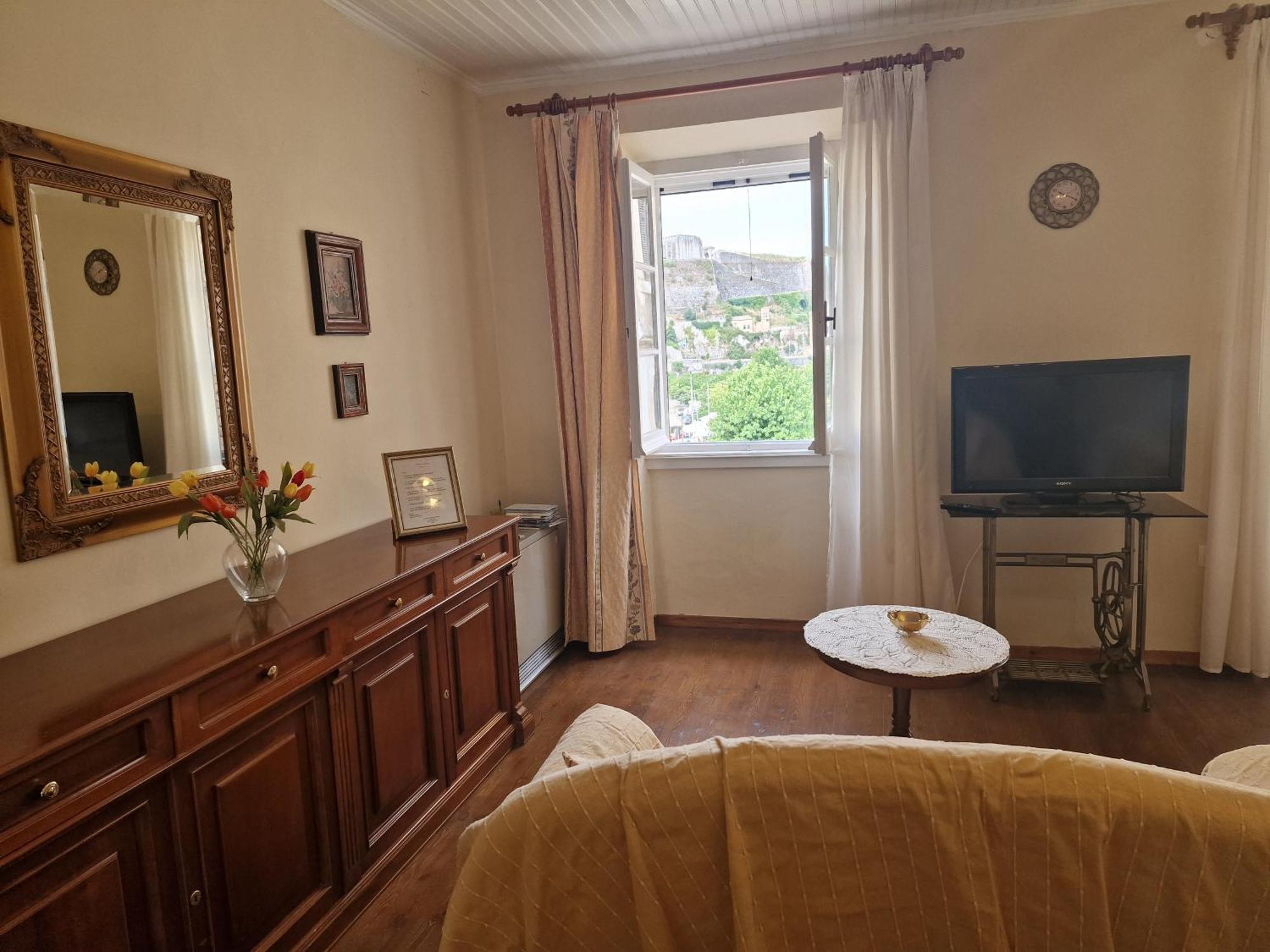 Studio With New Fortress View Corfu  Bagian luar foto